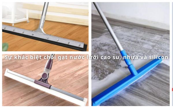 Đánh giá chổi gạt nước lưỡi cao su, nhựa và silicon: Khác biệt ở đâu?
