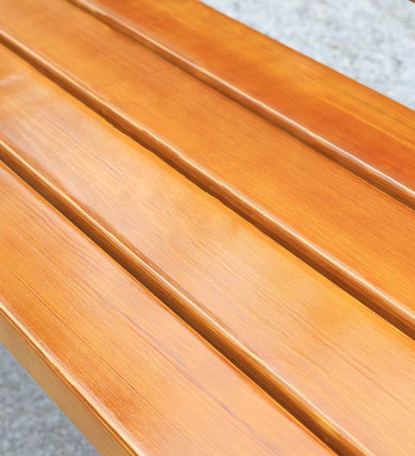 Thanh nan ghế bằng nhựa giả gỗ cao cấp đảm bảo độ bền khi sử dụng ngoài trời