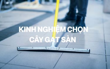 Kinh nghiệm chọn cây gạt sàn cho tòa nhà văn phòng, khách sạn