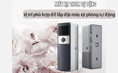 Gợi ý các vị trí phù hợp để lắp đặt máy xịt phòng tự động trong phòng khách sạn