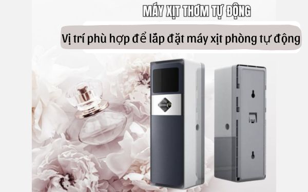 Gợi ý các vị trí phù hợp để lắp đặt máy xịt phòng tự động trong phòng khách sạn