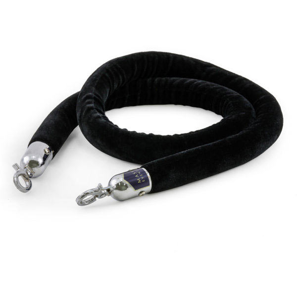 Dây nhung đen cho cột chắn inox