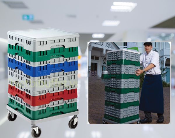 Xe đẩy rack ly đảm bảo an toàn cho người sử dụng