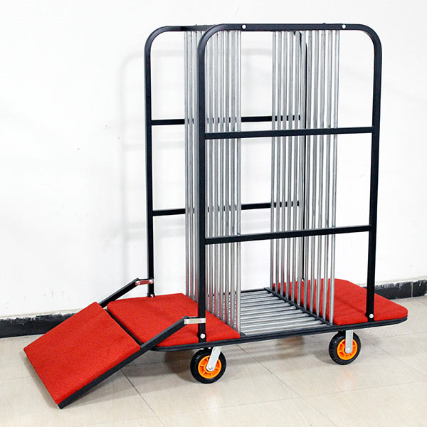 Xe đẩy mặt bàn, kính tròn giúp bảo vệ mặt kính tối ưu