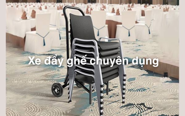 Vì sao nhà hàng, đơn vị tổ chức tiệc cưới nên đầu tư xe đẩy ghế chuyên dụng?