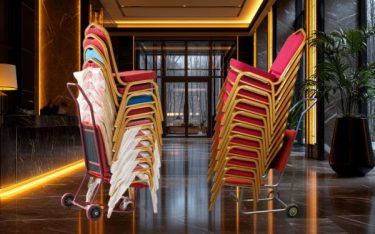 Xe đẩy ghế sự kiện tải trọng bao nhiêu là đủ cho trung tâm tiệc?