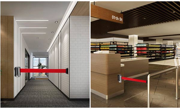 Chiều dài dây 3m thường sử dụng trong các trung tâm thương mại, siêu thị,...