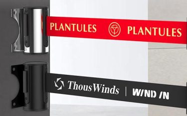 Cột chắn gắn tường có in logo theo yêu cầu được không?