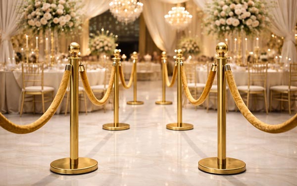 Nên mua dây nhung cột chắn màu gì cho phù hợp?