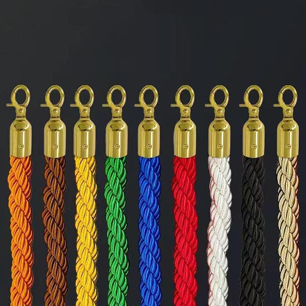 Hình ảnh dây tết bện dùng cho cột chắn inox