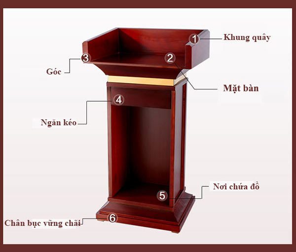 Bục phát biểu Poliva