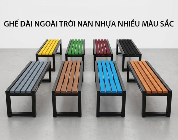 Ghế đa dạng màu sắc để lựa chọn