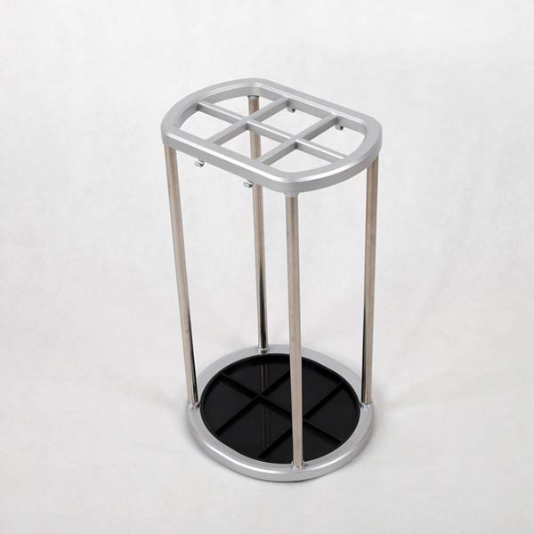 Giá treo ô dù khung inox chất lượng cao, chống gỉ sét tốt