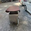 Xe đẩy đồ ăn có tủ giữ nhiệt