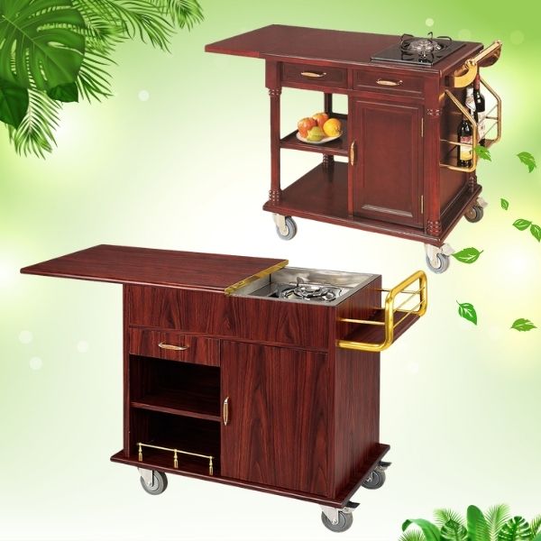 Poliva chuyên cung cấp các loại xe đẩy phục vụ nhà hàng, khách sạn chất lượng, giá tốt