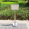 Bảng thông tin bằng inox nâng hạ