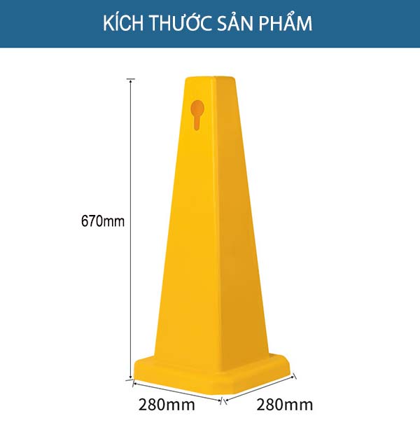 Kích thước cọc tiêu giao thông hình trụ