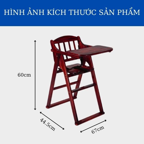 Kích thước ghế ngồi trẻ em cho nhà hàng