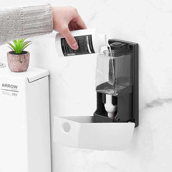 Bình nhựa đựng nước rửa tay 600ml dễ dàng sử dụng