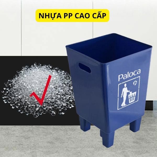 Thùng đựng rác máy may - máy vắt sổ được làm từ nhựa PP cao cấp, bền bỉ