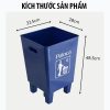 Thùng nhựa đựng vải vụn dành cho máy may