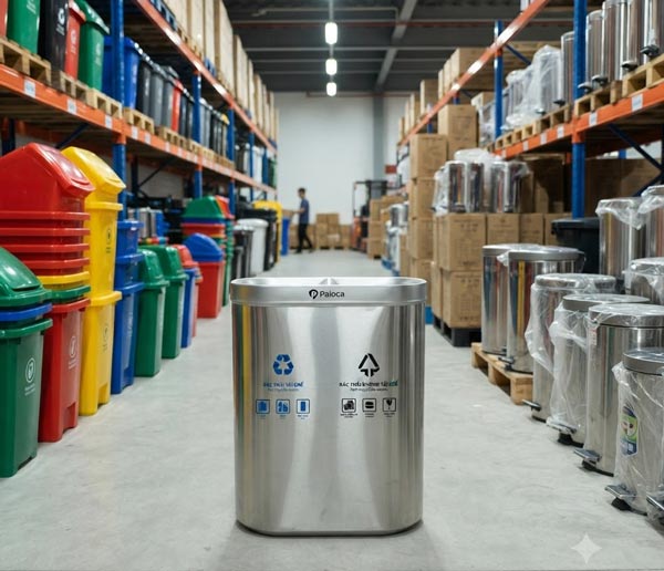 Poliva chuyên cung cấp các loại thùng rác chất lượng với giá tốt