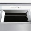 Thùng rác ngoài trời 2 ngăn có mái che Paloca