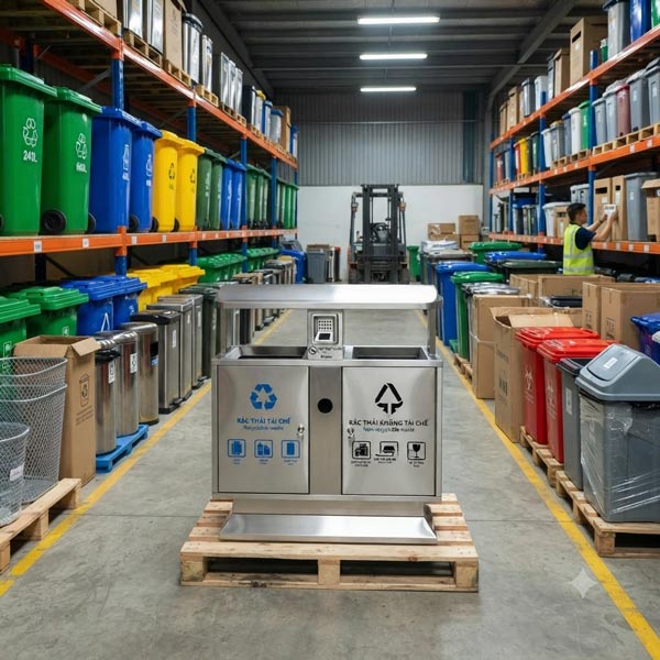 Poliva chuyên cung cấp các loại thùng rác chất lượng với giá tốt