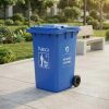 Thùng rác nhựa HDPE 360L
