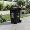 Thùng rác nhựa HDPE 360L
