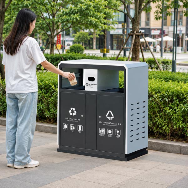 Phân loại rác nhanh chóng, dễ dàng