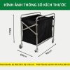 Xe chở đồ vải bẩn