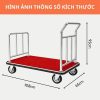 xe chở hành lý khách sạn hình chữ U