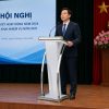 Bục phát biểu màu trắng hiện đại HTGSX29
