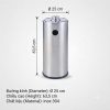 Thùng đựng pin tái chế bằng inox CGTCN-05