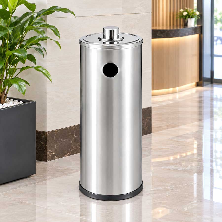 Thùng đựng pin tái chế bằng inox CGTCN-05