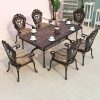 Bàn ghế sân vườn nhôm đúc PTBGN-4