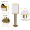 Bảng menu đứng inox vàng TLESI0G13