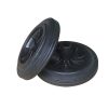 Bộ bánh xe và trục thùng rác nhựa công nghiệp