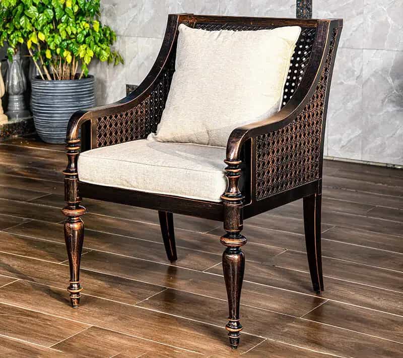 Bộ ghế ngoài trời nhôm đúc PTGNSF-B