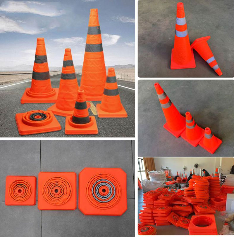 cọc tiêu giao thông gấp gọn