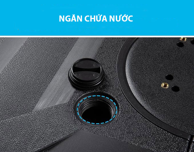Hình ảnh ngăn đổ nước có thể tăng, giảm sức nặng cho đế ô