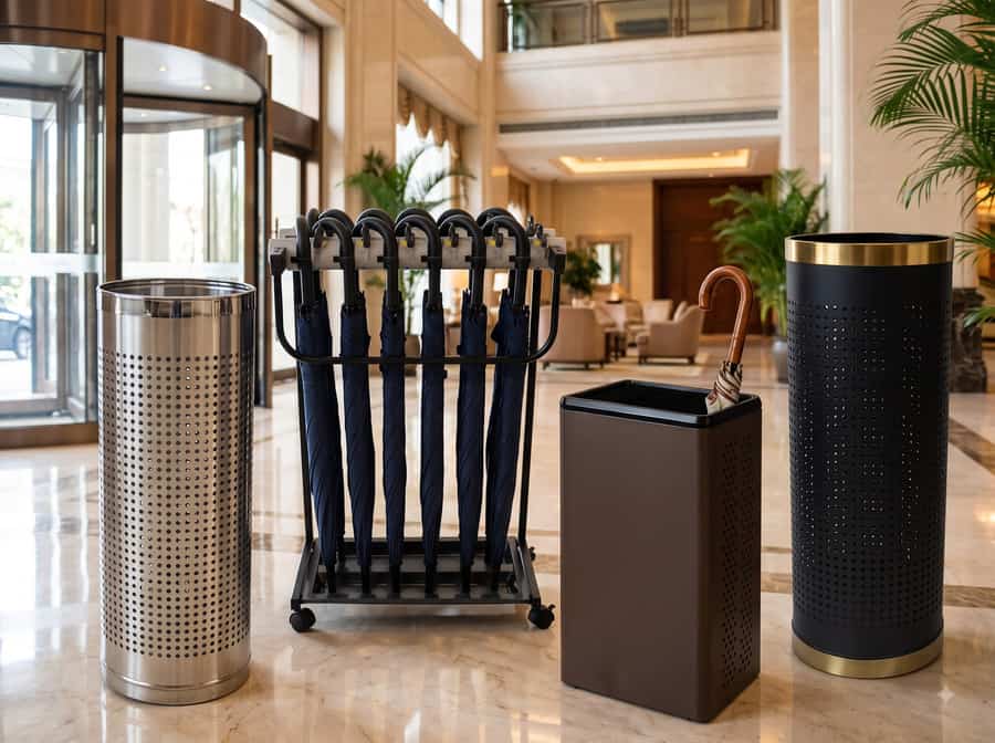 Các mẫu giá để ô, thùng đựng dù chất lượng