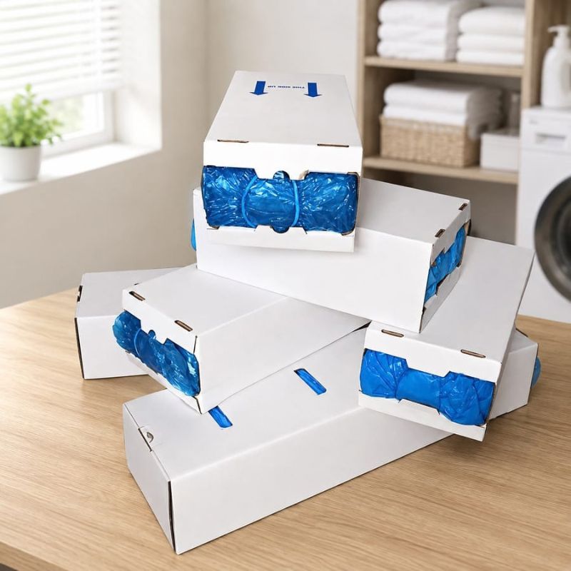 Hộp bọc giày thay thế cho máy bọc giày tự động