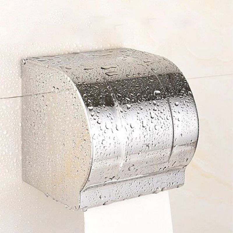 Hộp đựng giấy vệ sinh inox