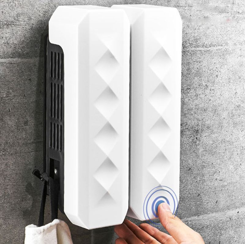 Hộp đựng dầu gội sữa tắm gắn tường 2 ngăn