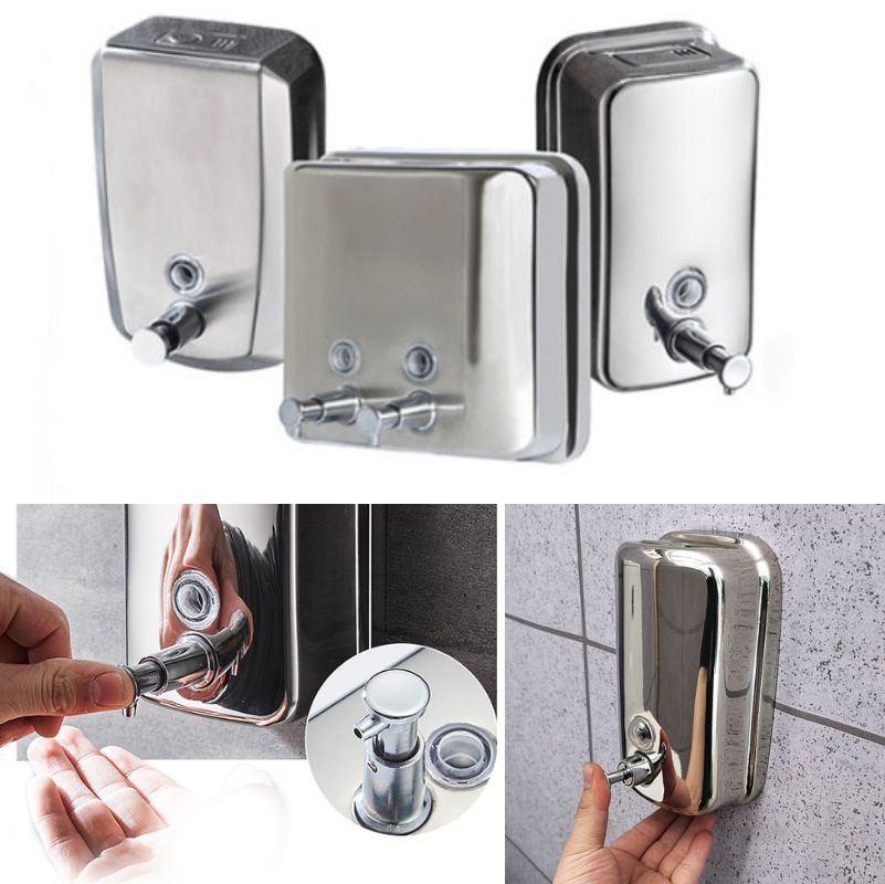 Hộp đựng nước rửa tay inox