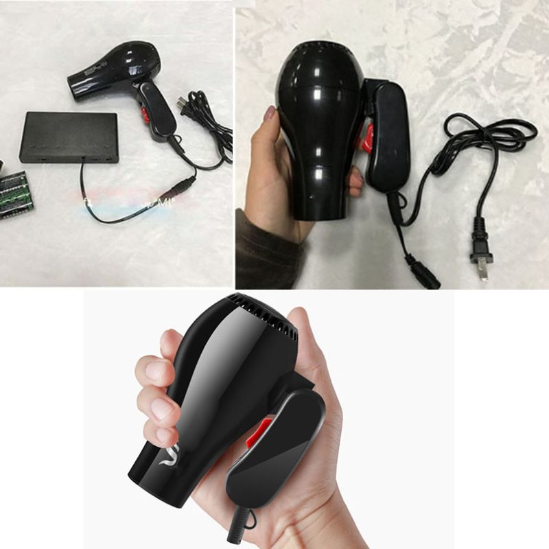 máy sấy tóc dùng pin