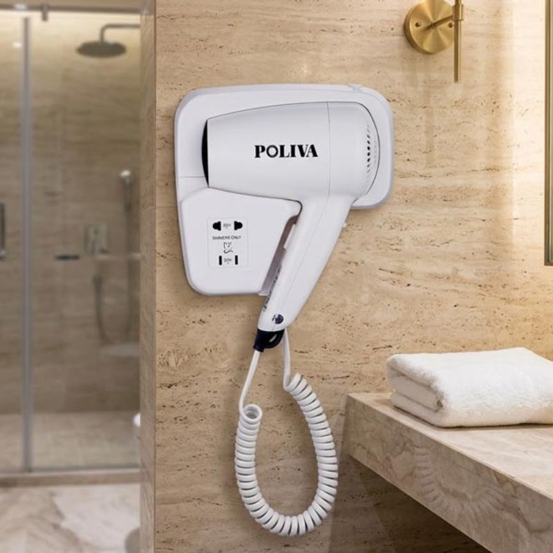 máy sấy tóc gắn tường poliva