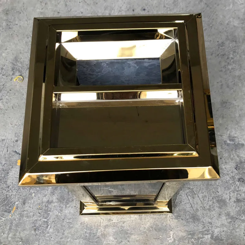 Thùng rác đá hoa cương có gạt tàn HTG-17A-B2